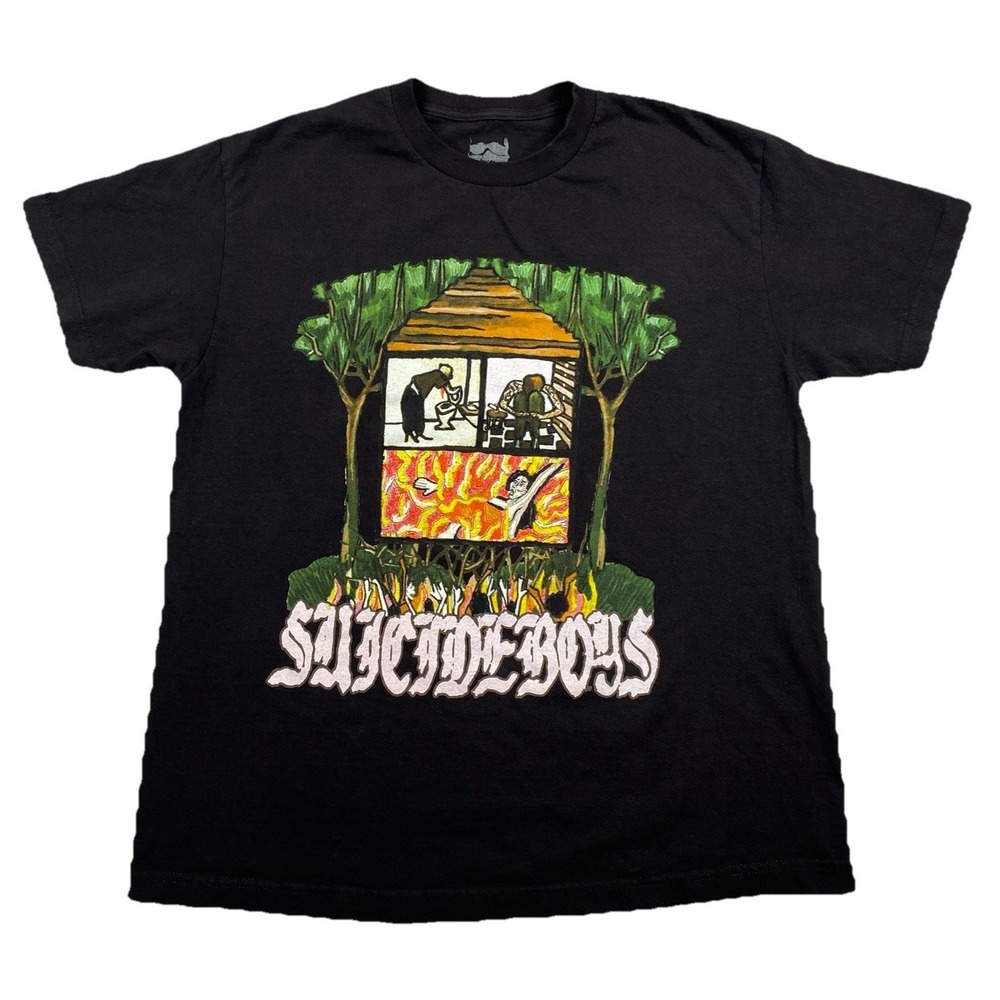 Suicideboys Long Term Effects Of Suffering T-Shirt Black G59 Records Men's Large